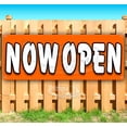 thumbnail image 1 of Now Open 13 oz Vinyl Banner With Metal Grommets, 1 of 4