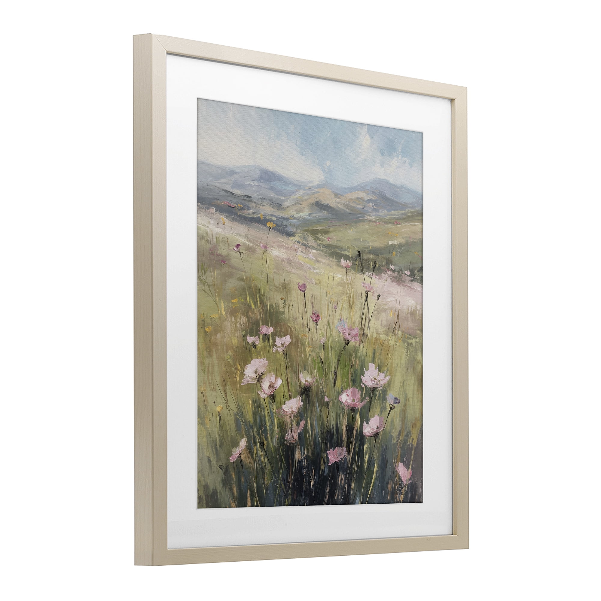 Stupell Industries Wild Shrubs in Pasture Birch Framed Print Under Glass, design by Svetlana Aleynikova