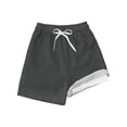 thumbnail image 3 of Kiijoy Boys Casual Athletic Shorts Breathable Compression Liner Board Shorts, Sizes 2-14, 3 of 3