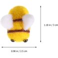 thumbnail image 2 of 20 Felt Bee Mini Crafts Bee Craft Balls Bee Pom Poms DIY Craft Decorations, 2 of 5