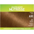 thumbnail image 4 of (3 pack) Garnier Nutrisse Nourishing Hair Color Creme, 630 Deep Light Golden Brown, 4 of 13