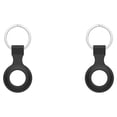 thumbnail image 3 of stanreset Soft Silicone For Airtags Locator Protective Sleeve Buckle Sports Soft Plastic Black 2Set, 3 of 6