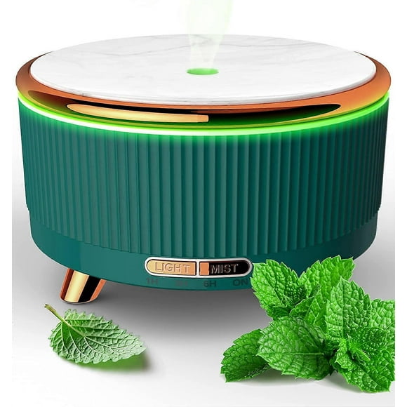 Dww- Diffuseur 500 ml d'huile essentielle pour diffuseur domestique, diffuseur d'aromathrapie diffuseur d'air aromatique lectrique avec 7 couleurs de