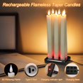 thumbnail image 3 of Velas LED recargables sin llama Lamp GenSwin, paquete de 6, 3 of 7
