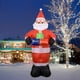 thumbnail image 5 of Papá Noel inflable navideño para decoración de exteriores, resistente a la intemperie, para fiestas de vacaciones, jardín y césped, 5 of 5