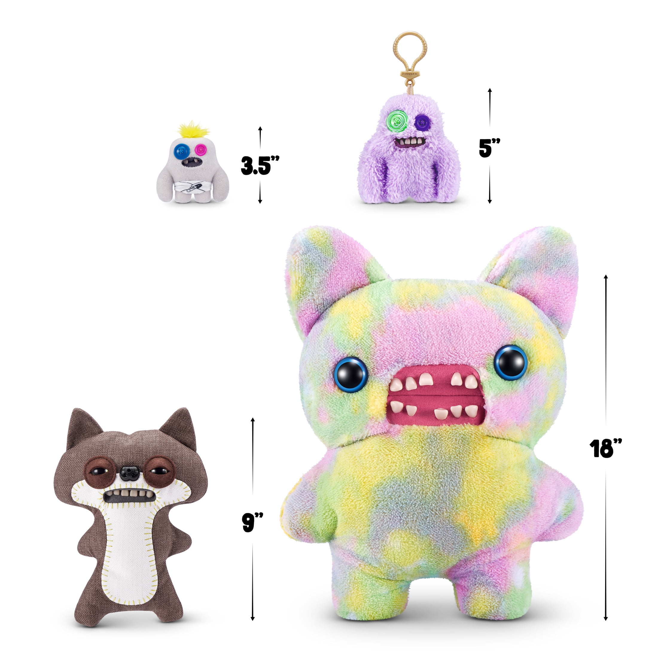 Fuggler, Fart Face 9 inch, Suspicious Fox, Soft Plush - Walmart.com