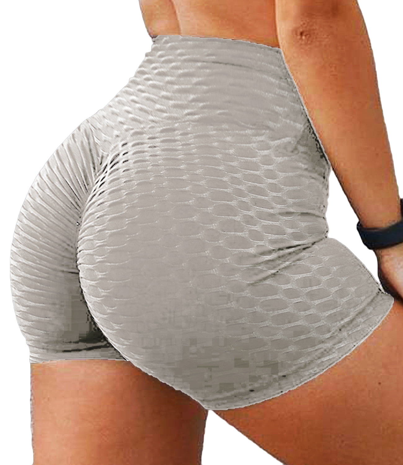 high waist butt lifting shorts