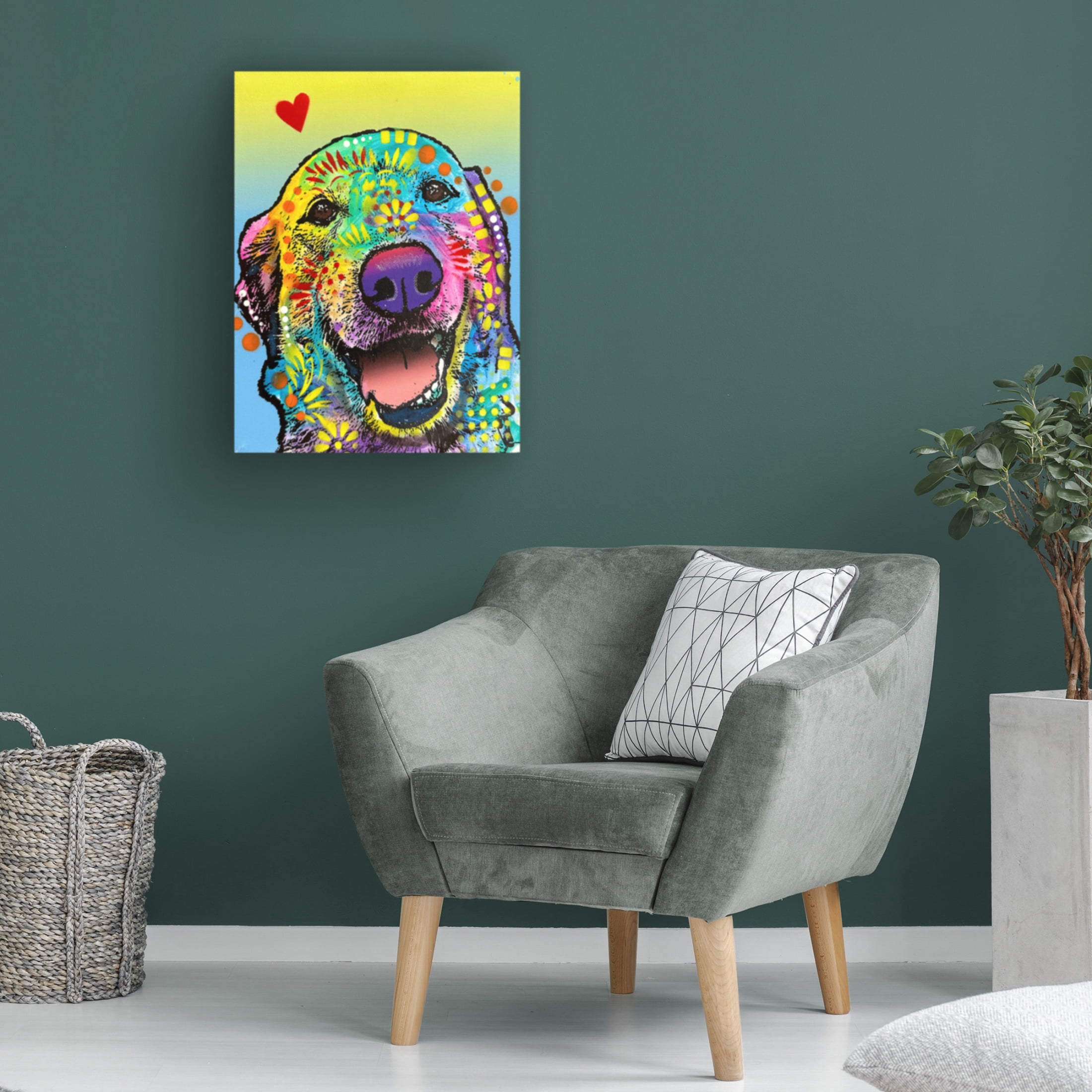 Canvas Wall Art - Dean Russo- Exclusive 'Tested' Wall Art for Living Room, Bedroom, or Office Décor by Trademark Fine Art - 35 x 47 Inches