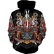 thumbnail image 2 of Sudadera con capucha con estampado 3D de samurái japonés para hombre, ropa de calle moderna con personalidad, sudadera con capucha de manga larga estilo Harajuku, 2 of 4