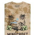 thumbnail image 3 of Licensed Minecraft Boys Fashion Tee Short Set, Sizes XS-2XL, 3 of 3