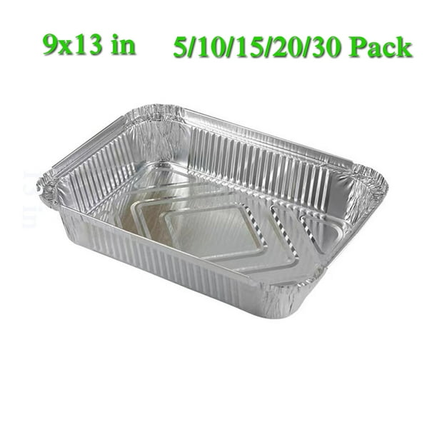 Aluminum Pan 9x13 Disposable Foil Baking Pan Half Size Steam Table