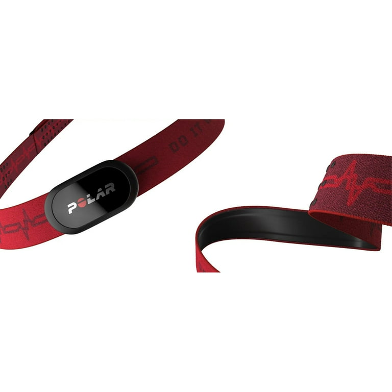 Polar H10 ANT+ Bluetooth Heart Rate Monitor Chest Strap, M-XXL Red