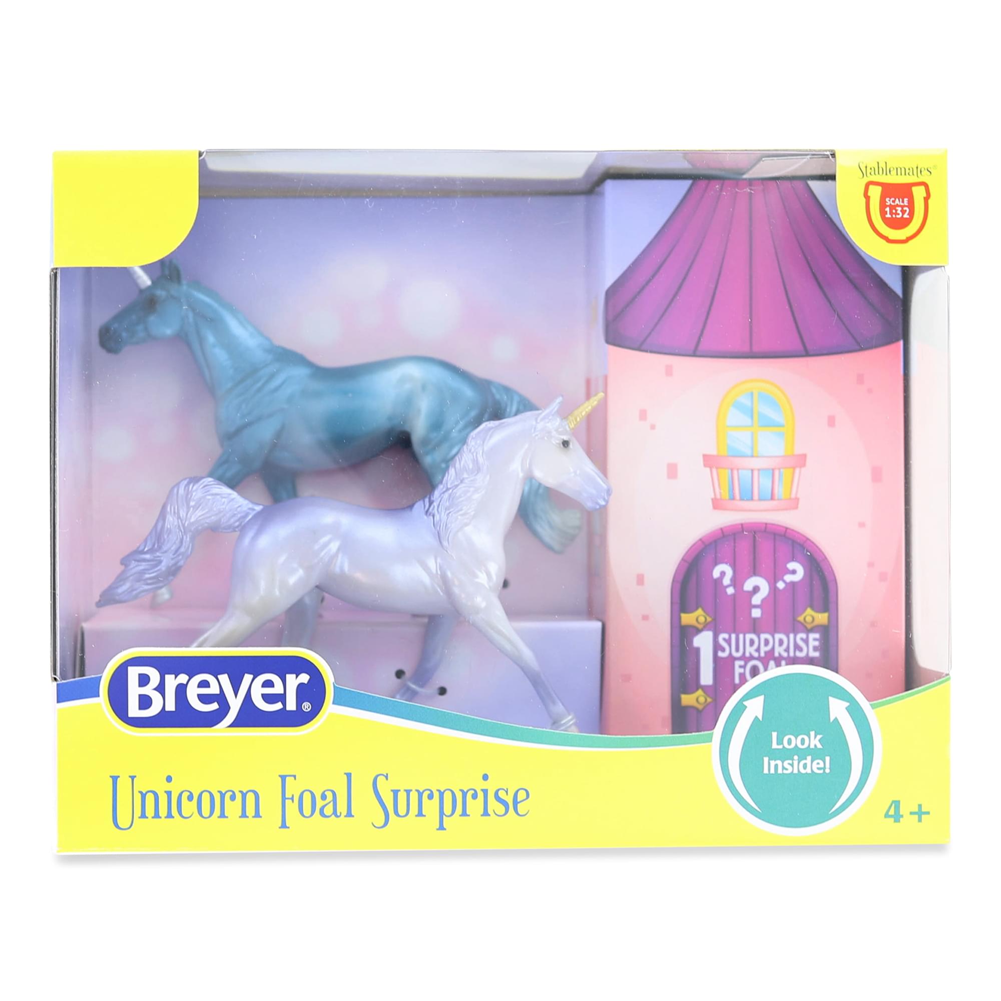 Breyer Freedom Series Unicorno Rainbow Magic | Modello 1:12 Dipinto A Mano, Giocattolo Per Bambini 4+