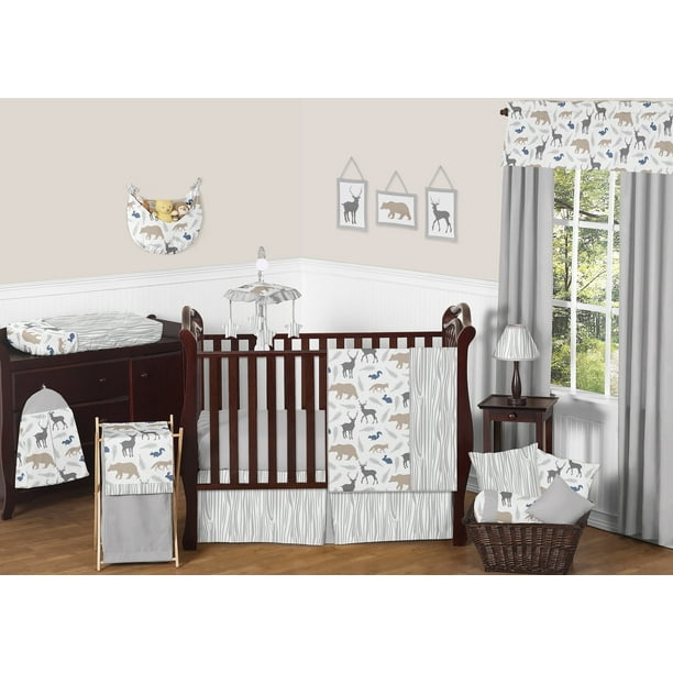 11pc Crib Bedding Set for the Woodland Animals Collection ...