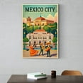thumbnail image 6 of Chapultepec Castle Vintage Poster Classic Mexico City Travel Artwork Print Poster, 6 of 8