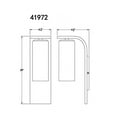 thumbnail image 4 of Eurofase Lighting - Colonne - 1 Light Outdoor Wall Mount in Modern Style 20, 4 of 5