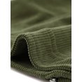 thumbnail image 4 of Chaquetas de Pana para Mujer Chaqueta de Motocicleta con Cremallera y Solapa con Muescas ejercito verde L, 4 of 4