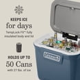 thumbnail image 6 of (2 pack) Coleman 316 Series 60QT Hard Chest Wheeled Cooler, Lakeside Blue, 6 of 13