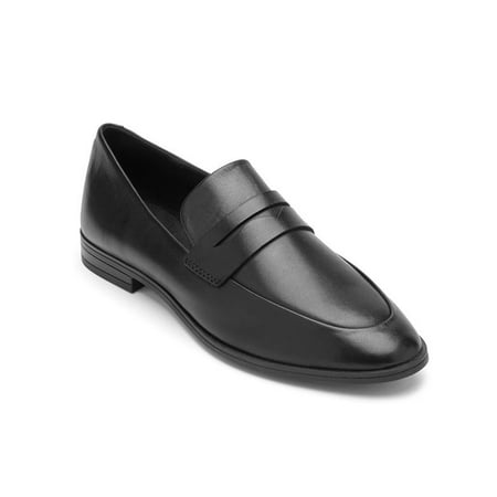 Rockport Womens Perpetua Classic Penny Loafer Black CI1360