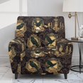 thumbnail image 2 of HELLHERO Gothic Skull Crow 4 Pcs Recliner Chair Covers with Non Slip Brushed Polyester Spandex, Sofa Protector for Home Kids and Pet Use, 2 of 8
