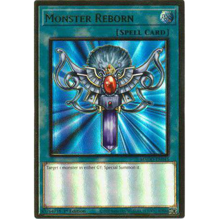 YuGiOh Maximum Gold Premium Gold Rare Monster Reborn MAGO-EN045