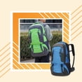 thumbnail image 4 of Wweixi 60L Backpacks Outdoor Camping Large Capacity Waterproof Sports Rucksacks Climbing Pack Fishing Trekking Foldable Storage Bag Blue, 4 of 6