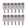 thumbnail image 1 of 12pcs Guitar Bridge Roller String Saddles for Electric Guitar Bridge, 1 of 9