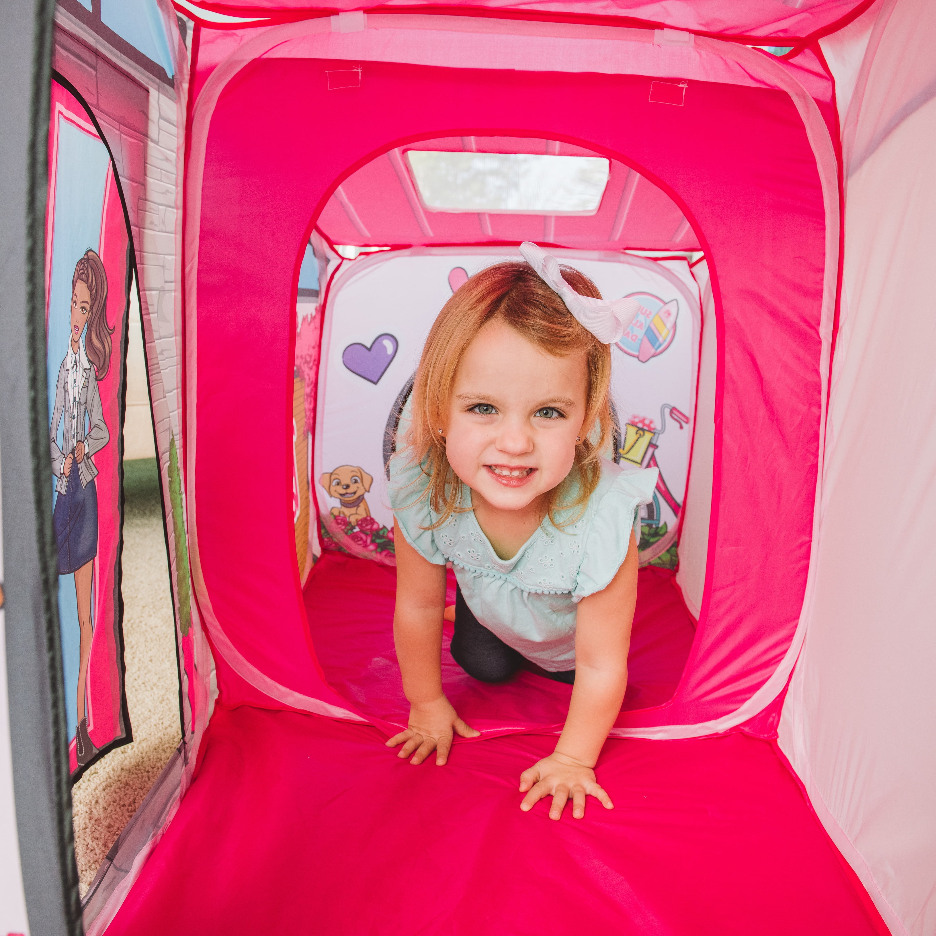Sunny Days Barbie Dream Camper Pop Up Play Tent, 1 ct - Kroger