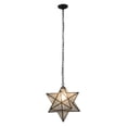 thumbnail image 2 of Meyda Tiffany 184049 Moravian Star 18" Wide Pendant - Bronze, 2 of 7