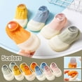 thumbnail image 4 of QIPOPIQ Clearance First Walker Baby Boys Girls Shoes Infant Toddler Footwear Newborn Prewalker Non-Slip Baby Shoe-Socks, 4 of 4