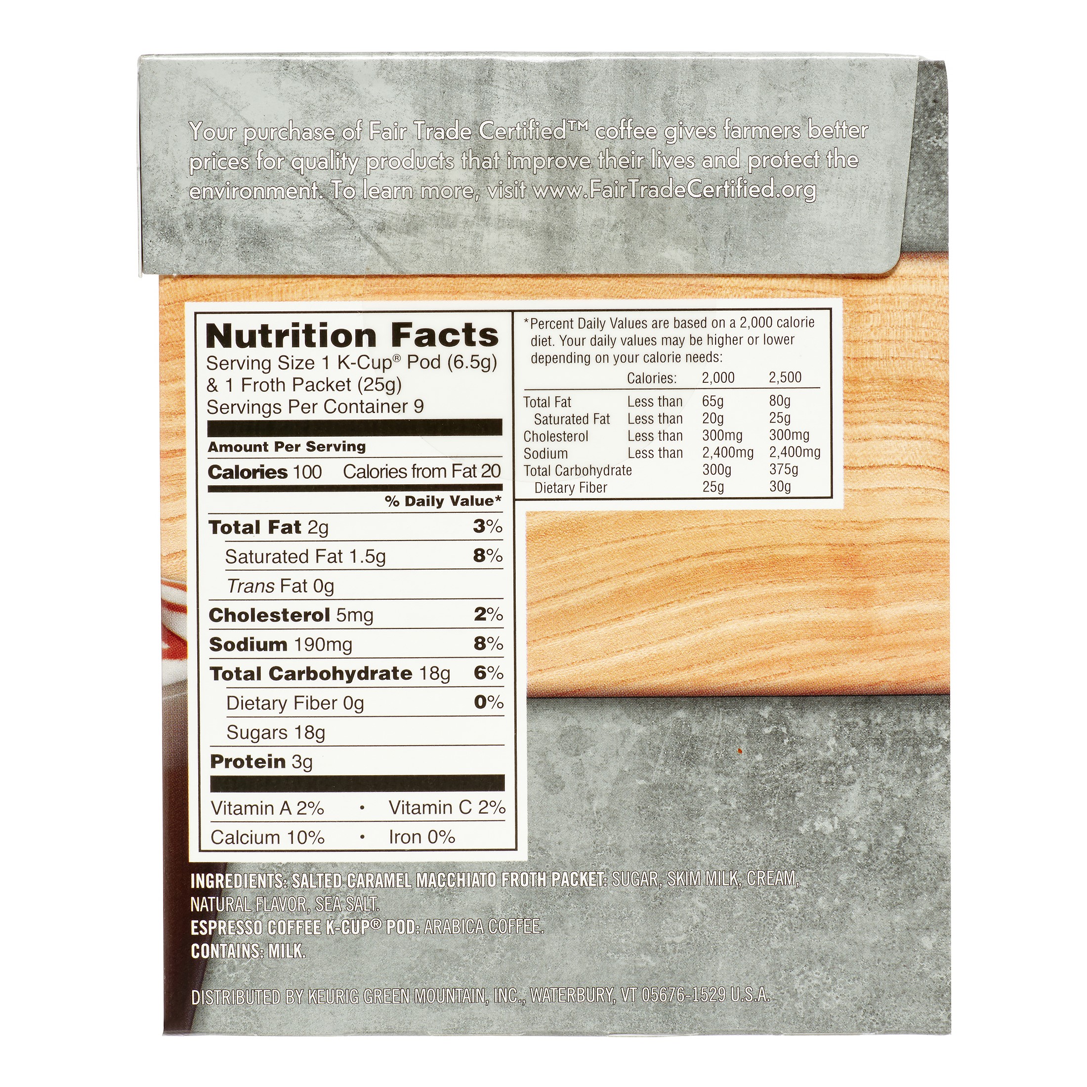 Green Mountain Coffee Salted Caramel 