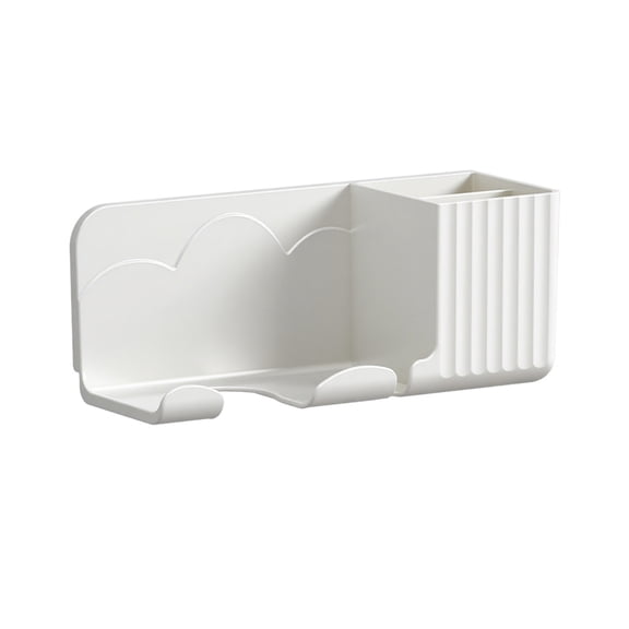 Hair Dryer Holder Wall Mounted, Adhesive Hair Rack Bathroom Organizer, Home Hairdryer Rack Styling Tools Storage
