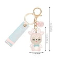 thumbnail image 4 of EeaseCA Luminous Sika Deer Keychain Animal Key Chain Key Ring Car Keychain Accessories, 4 of 7