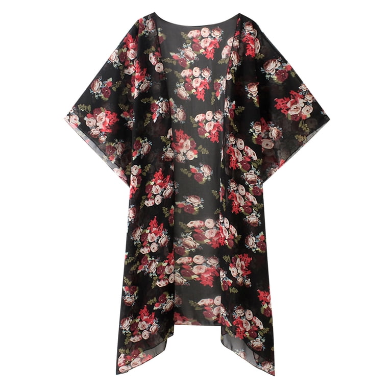 green emerald velvet dress Paisley Free Flow Kimono One Size / Gray