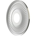 thumbnail image 4 of Ekena Millwork 13"OD x 3 1/2"ID x 3/4"P Berkshire Thermoformed PVC Ceiling Medallion (Fits Canopies up to 5 3/4"), Metallic Charcoal, 4 of 10