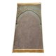 thumbnail image 1 of Alfombra de oración Musulmana Islámica Sunnimix elegante decoración 65 cm x 110 cm Alfombra de rezo impresa suave para Eid marrón, 1 of 8