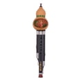 thumbnail image 4 of Flûte Hulusi Gourde Cucurbit 3 Tons Pipes en Ébène Instrument Traditionnel Chinois avec Nœud Chinois, 4 of 8