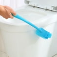 thumbnail image 6 of 15" Double Sided Toilet Brush - Long Handle Bowl Scrub Brush with 2 Cleaning Heads for Deep Corner Cleaning (3 Colors Available), 6 of 6