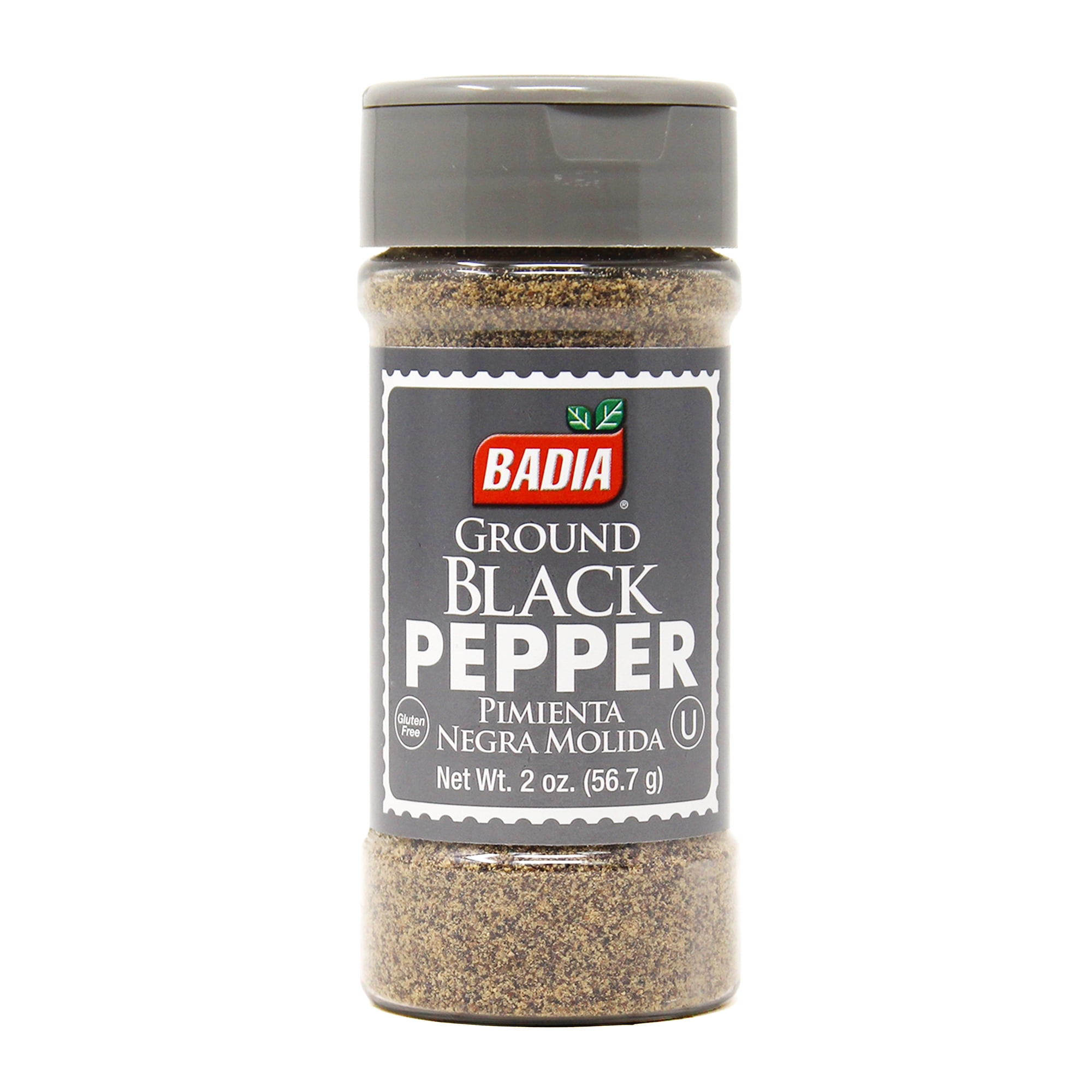 Badia Black Pepper Ground, 2 oz Bottle