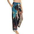 thumbnail image 2 of Daiia Colorful Sky Puppy Women's Sleep Pant with Pockets and Drawstring,Pajama Pants-XX-Large, 2 of 9