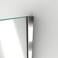 thumbnail image 5 of DreamLine Unidoor-X 58 1/2-59 in. W x 72 in. H Frameless Hinged Shower Door in Brushed Nickel, 5 of 9
