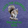thumbnail image 3 of CafePress - Squirrel Feeder Women's Deluxe T Shirt - Womens Tri-blend T-Shirt, 3 of 4