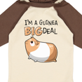 thumbnail image 4 of Inktastic I'm a Guinea Big Deal with Cute Guinea Pig Boys or Girls Long Sleeve Baby Bodysuit, 4 of 5