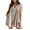 Light Gray, variant on SRZYMJ Women's Jumpsuit with Adjustable Waist Stylish Women's Denim Jumpsuit Sleeveless Tie Front Romper Casual Summer Outfit with Convenient