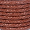 thumbnail image 1 of Yazoeia 2 Meter Braided Leather Cord String, Round Braided Cord PU Leather Braided Leather Cord Braid for Jewelry Making, Necklace, Bracelets, Wraps, Crafts and DIY Design Projects, 5mm, 1 of 7
