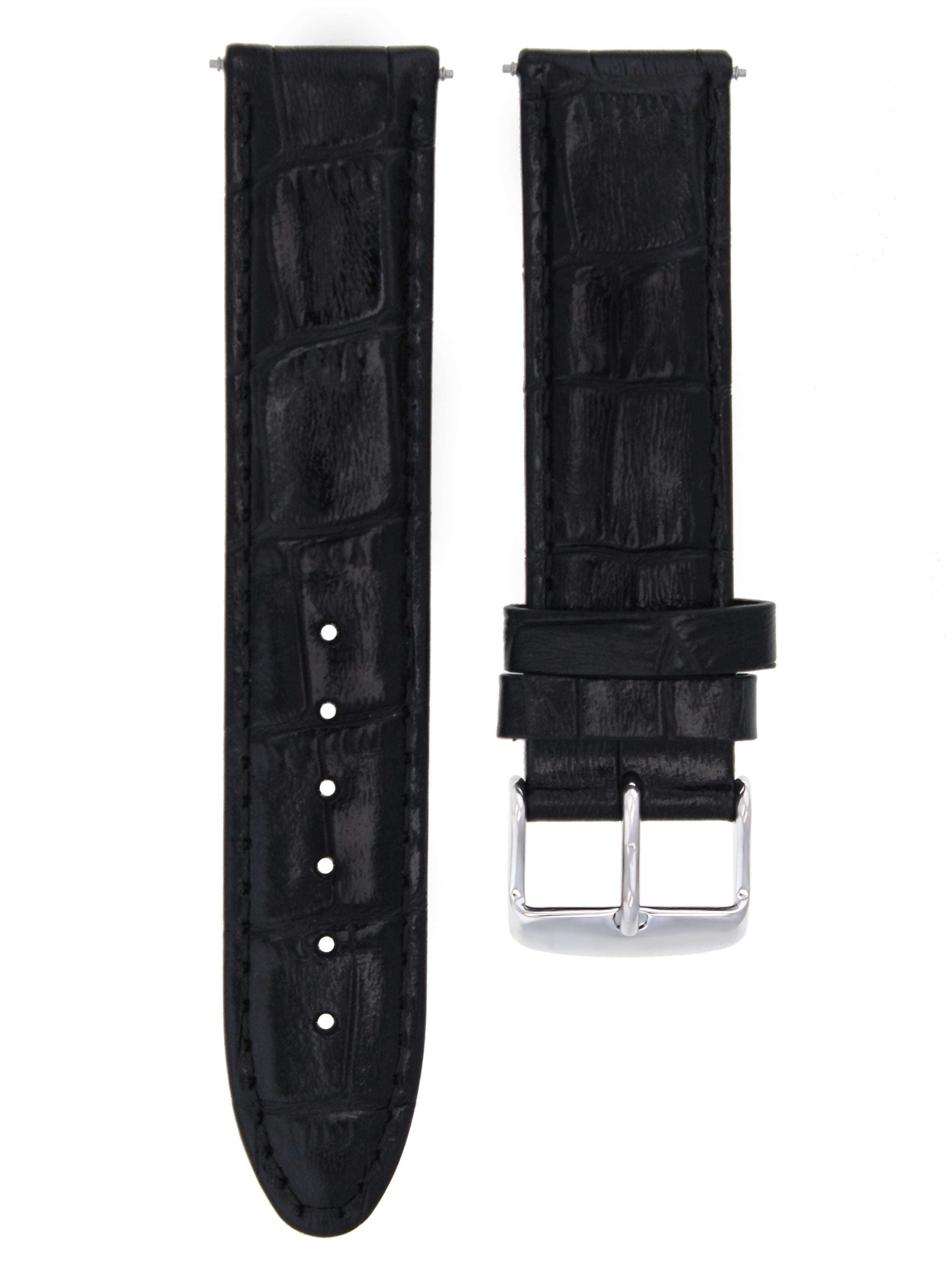19MM LEATHER WATCH STRAP BAND FOR OMEGA 