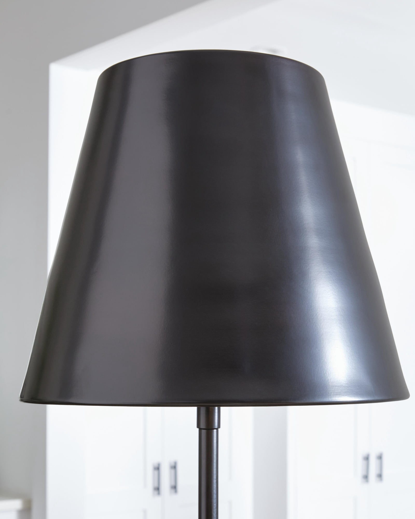 Signature Design by Ashley Wimner Metal Floor Lamp, Oil-Rubbed Bronze Finish, Empire Metal Shade, 63" Tall