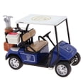 thumbnail image 1 of 1 modelo de juguete de golf/36 mini coche de acción de retroceso seguro para regalo infantil azul, 1 of 6