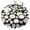 Daisy-58, variant on Round Tablecloth Daisy Floral Print 60 Inch Wrinkle Free Table Cover Kitchen Dining