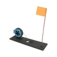 Ice Fishing Tip Up Pole Portable Ice Fishing Rod Reel Combo with Flag